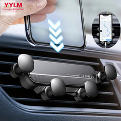 Air Vent Mount Cell Phone Holder in Car Gravity Car Phone Holder Mobile Support For iPhone Android Universal GPS Stand