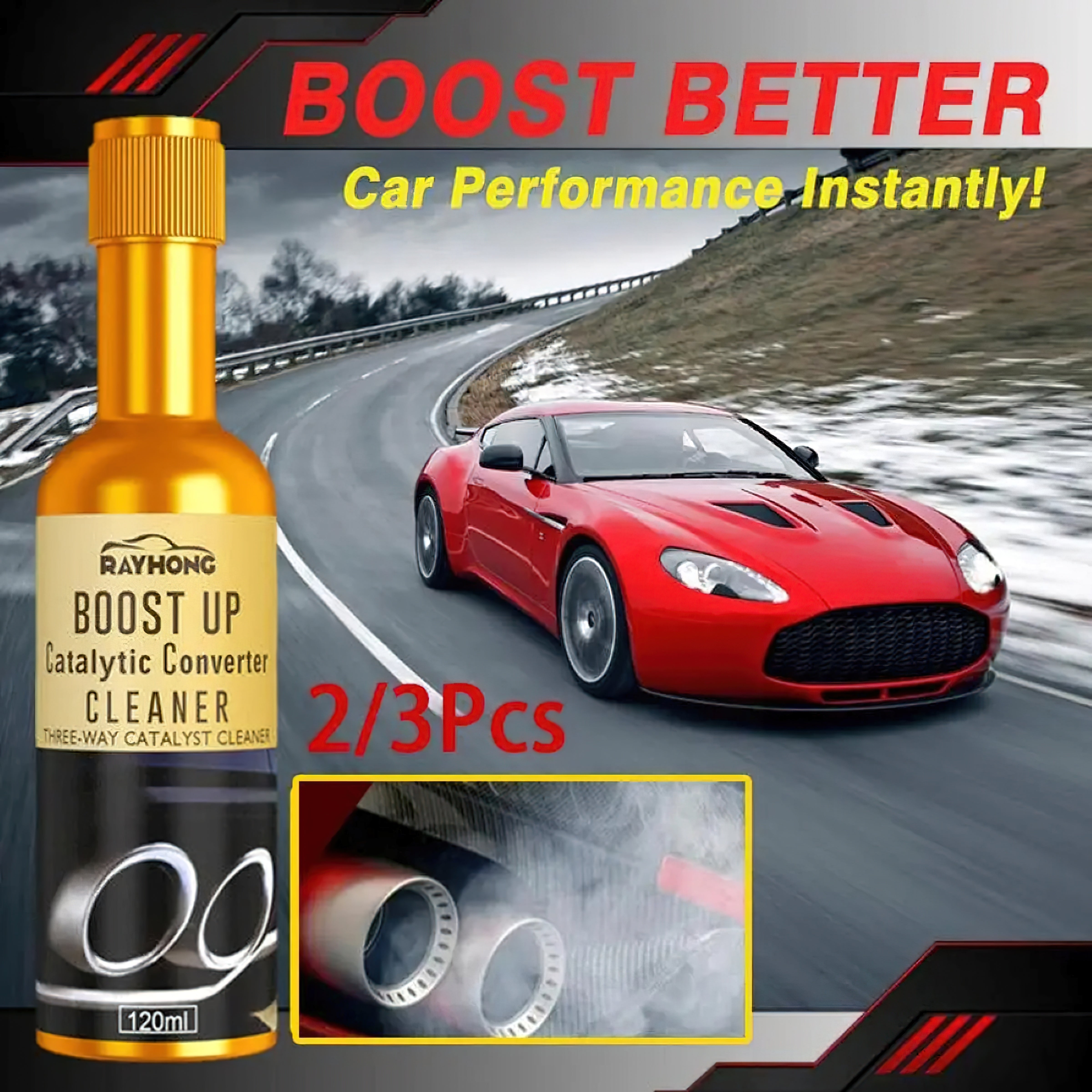 Vehicle Engine Catalytic Converter Cleaner 120ml